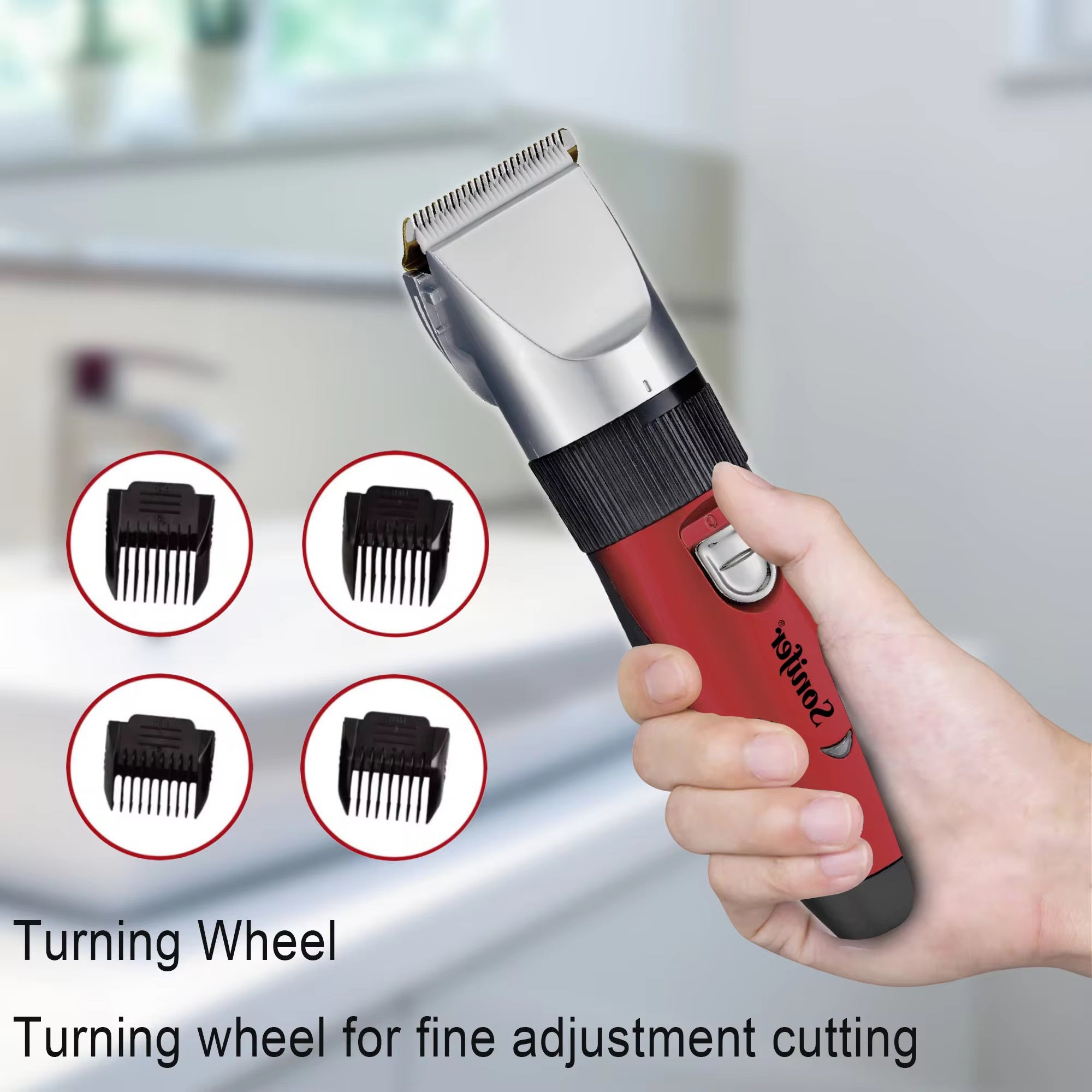 Makinë rroje për meshkuj, material titanium nga marka Sonifer