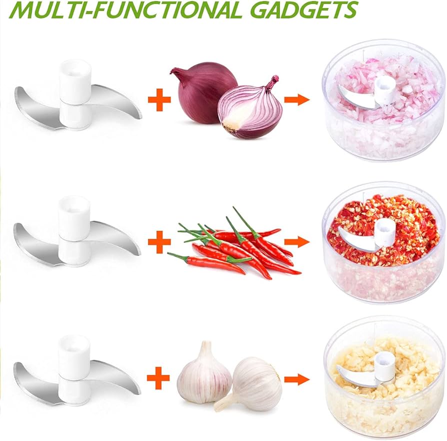 Copëtuese manuale e shpejtë për perime Meileyi