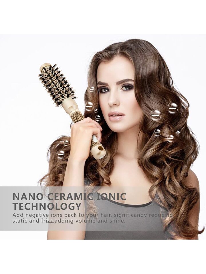 Furçë flokësh rrumbullake për stilim dhe kujdes profesional 25