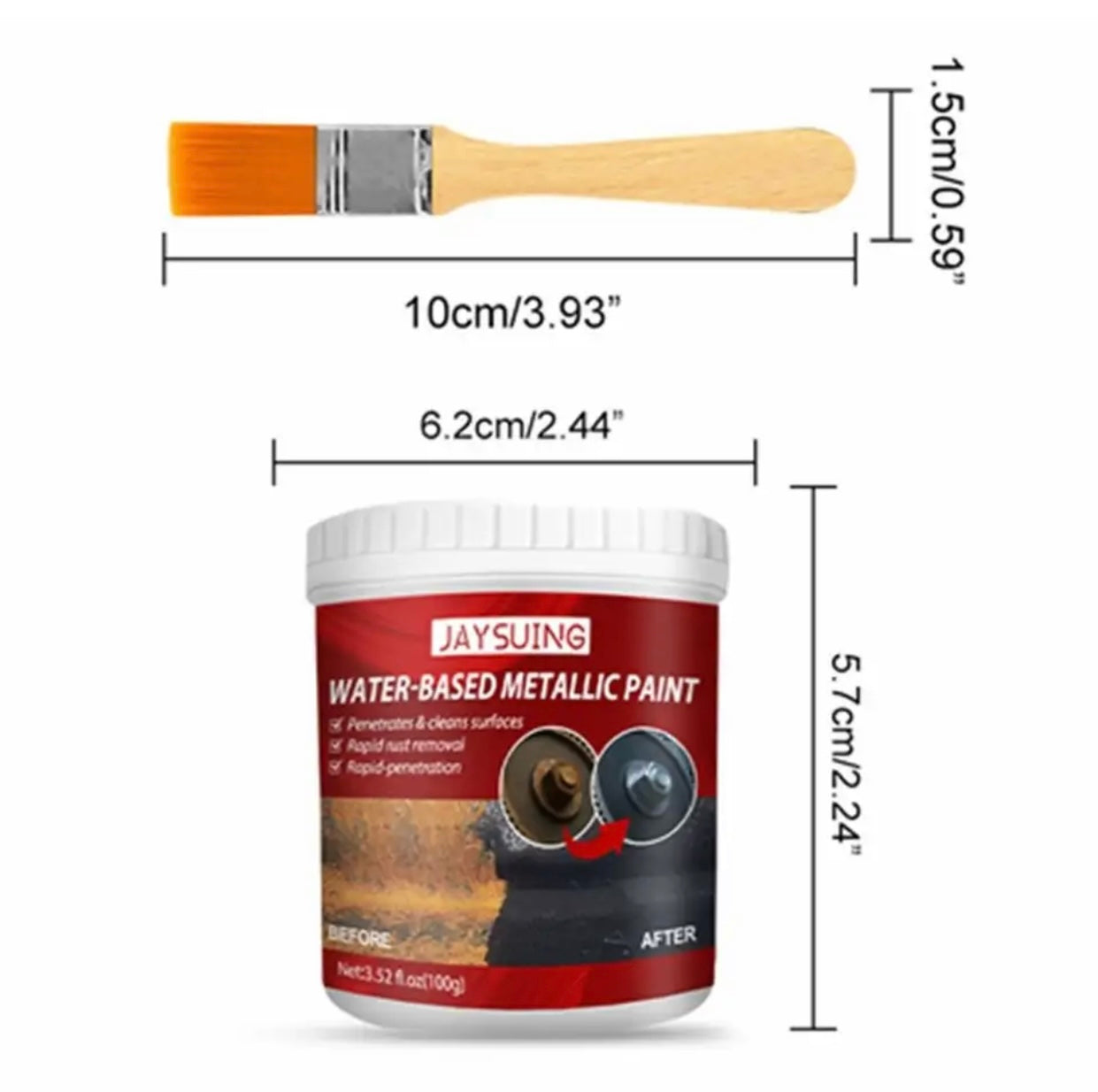 Bojë me bazë ujore për ndryshkun