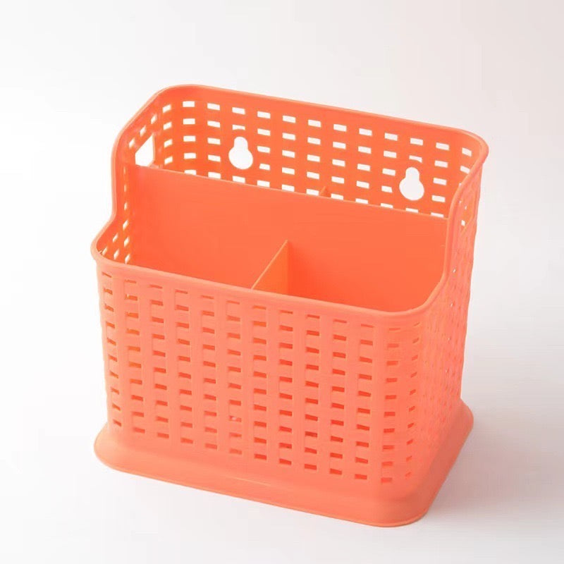 Organizuese plastike për serviset e kuzhinës me 3 ndarje