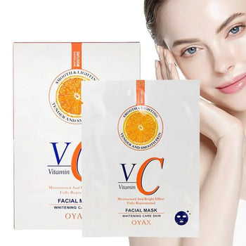 Maskë hidratimi dhe anti-rrudhë me vitaminë C, acid hialuronik dhe kolagjen