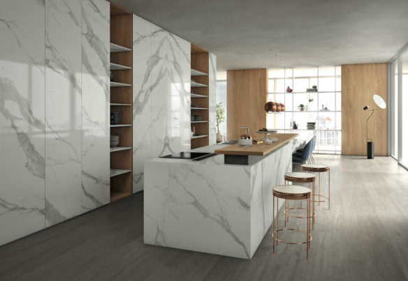 Stiker mural pana me dizenjo mermeri 60 cm x 60 cm