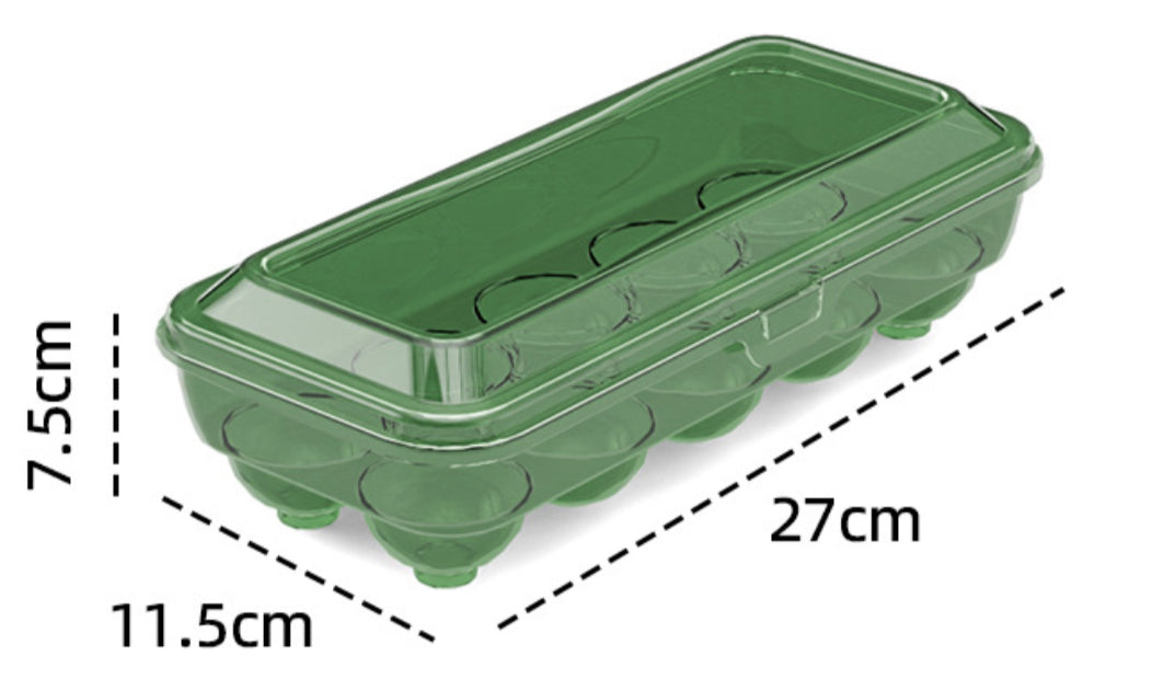 Mbajtëse vezësh transparente me kapak 10 hapësira
