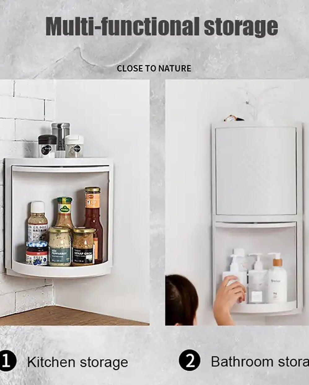 Organizuese plastike 360°