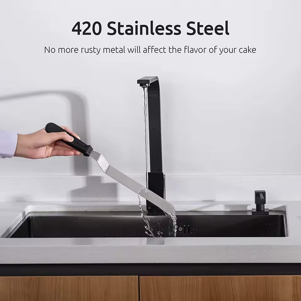 Spatul për tortën material inoks 35 cm