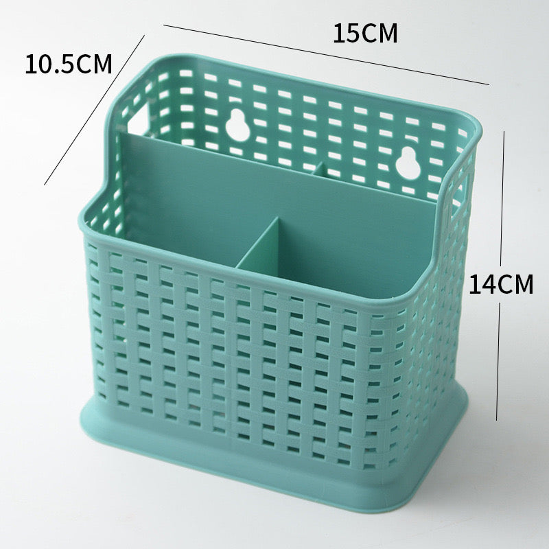 Organizuese plastike për serviset e kuzhinës me 3 ndarje