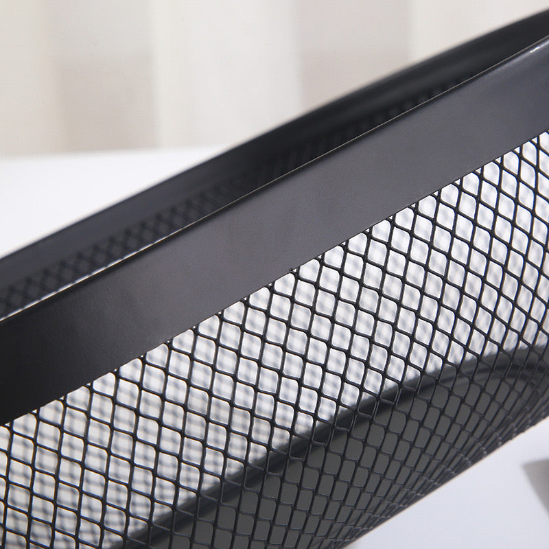 Shportë metalike + plastike me 2 ndarje, formë vezake