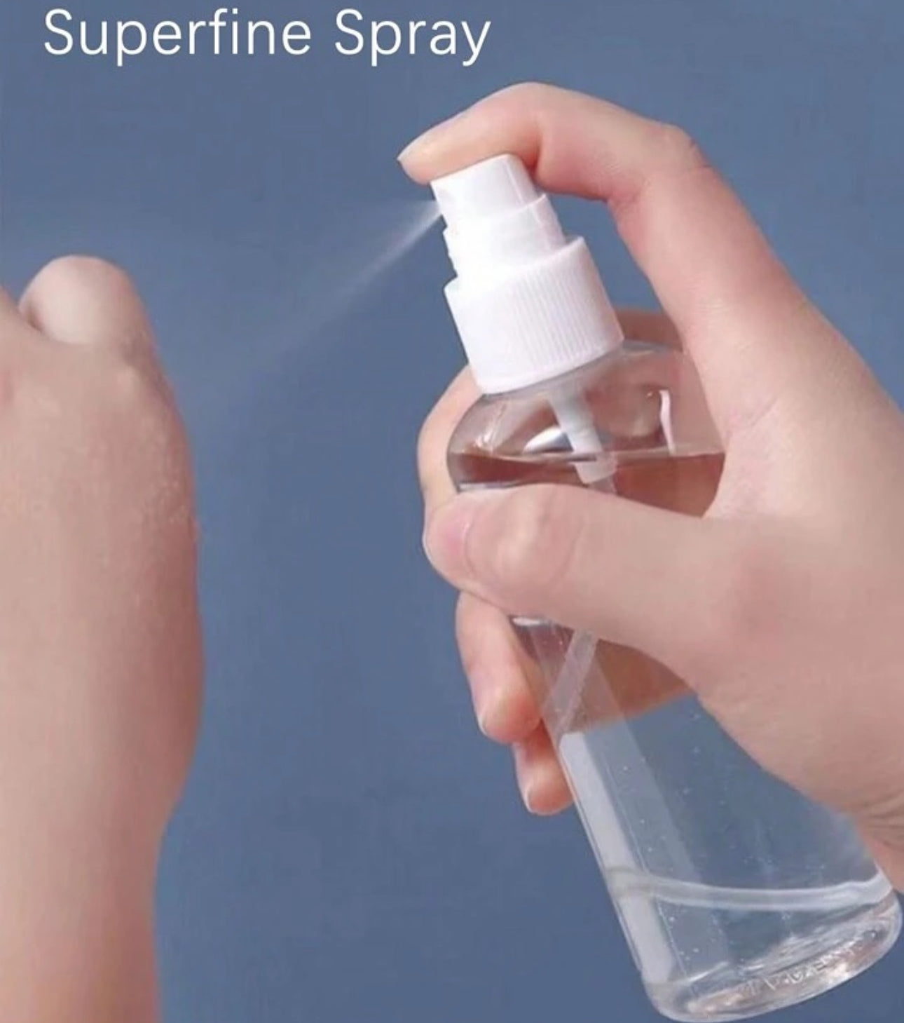 Set me 2 shishe me spurcim për udhëtime ose mbushje parfumesh