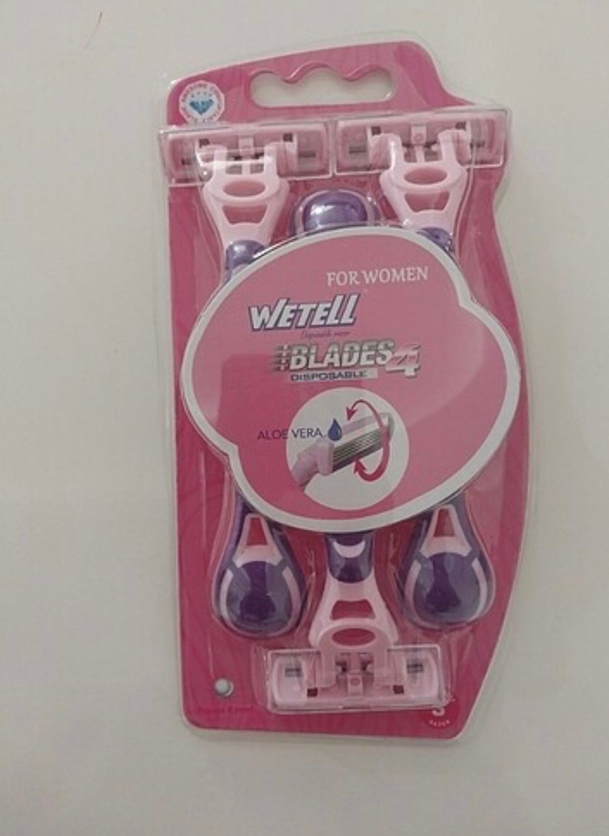 Brisqe për femra me aloe vera, set 3 copë