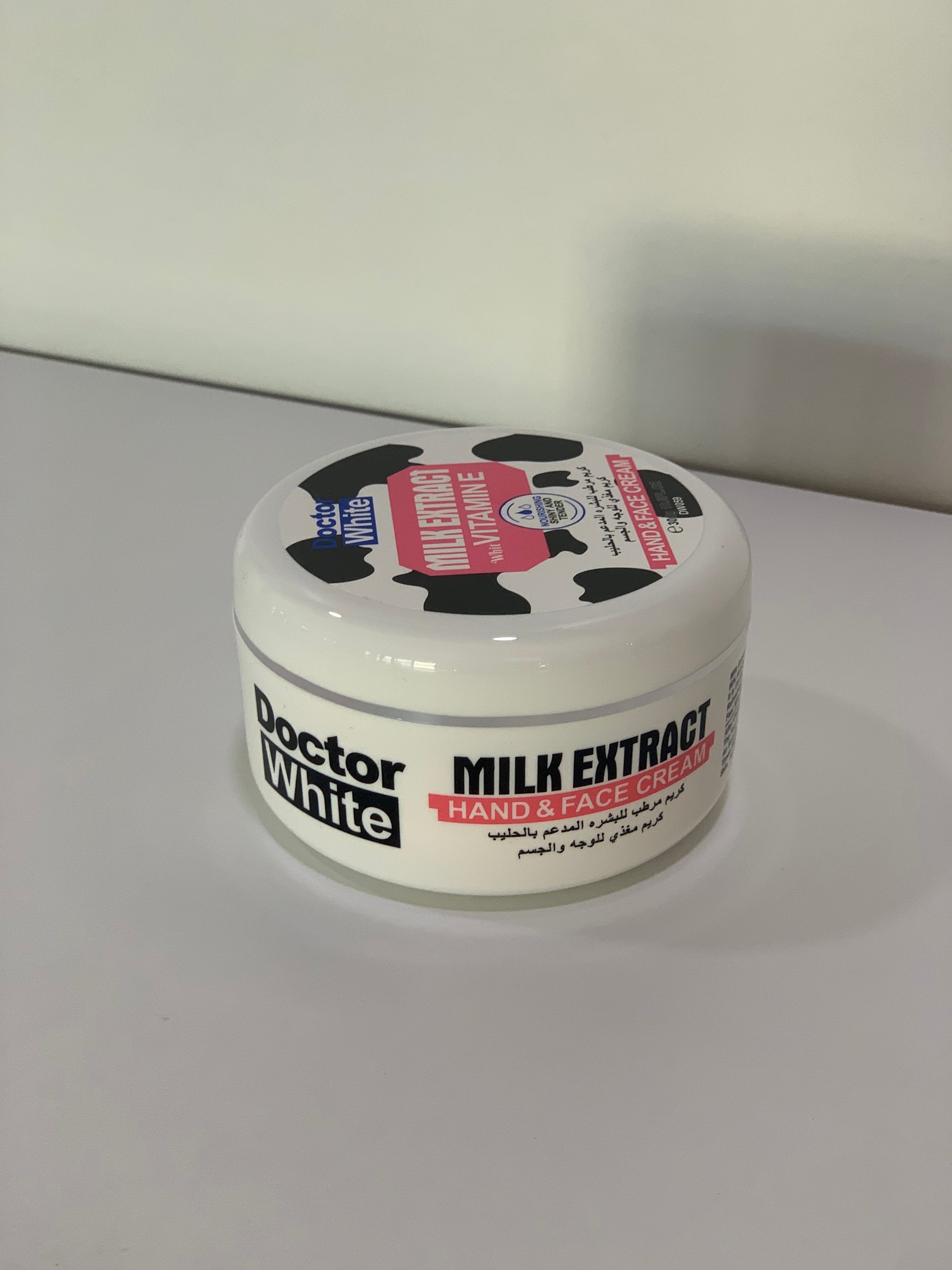 Krem me ekstrakte qumështi Doctor White