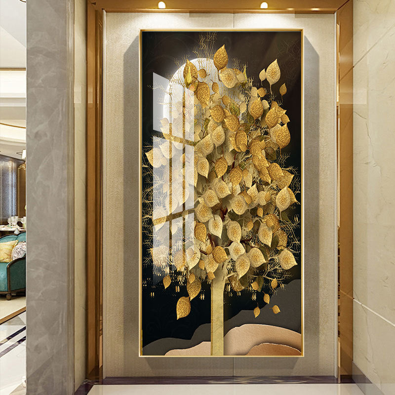 Pikturë me detaje gold dhe gura