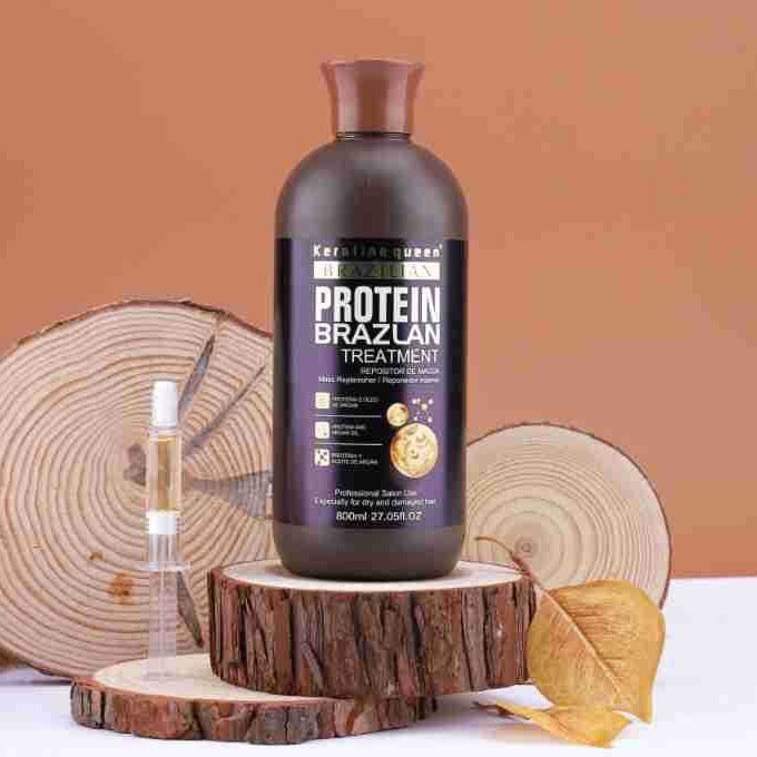 Trajtues me proteinë për flokët