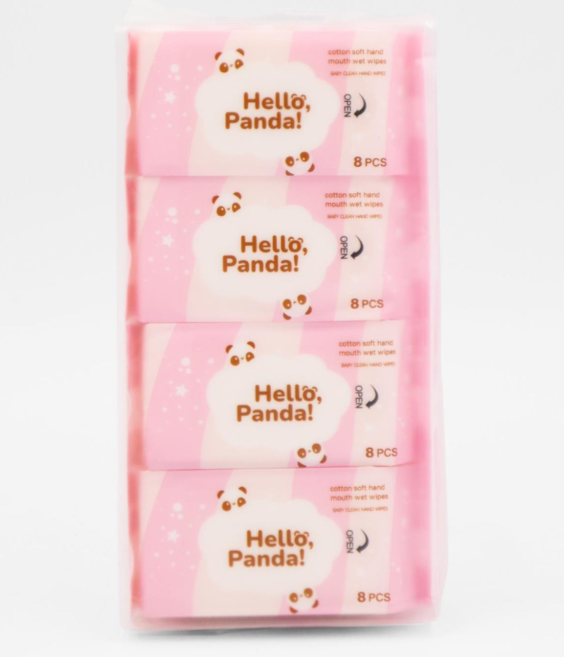 Mini letra të largura me “Hello Panda”