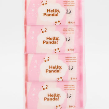 Mini letra të largura me “Hello Panda”