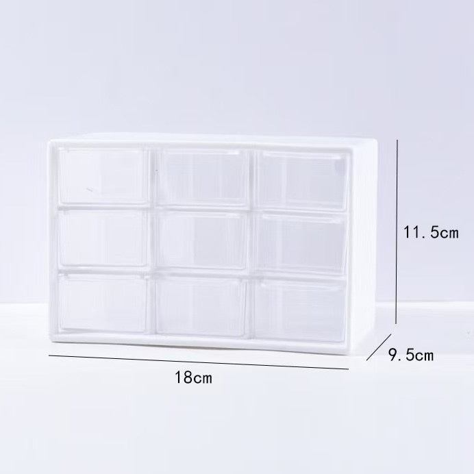 Organizuese plastike për bizhu ose sende të vogla