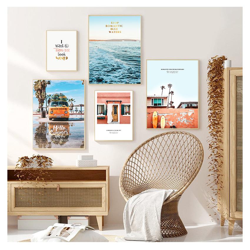 Kanavasë me foto Skateboard