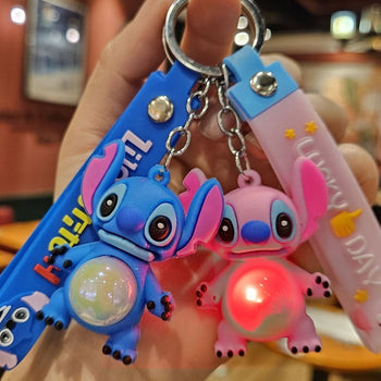 Varëse çelsash me dritë me Stitch