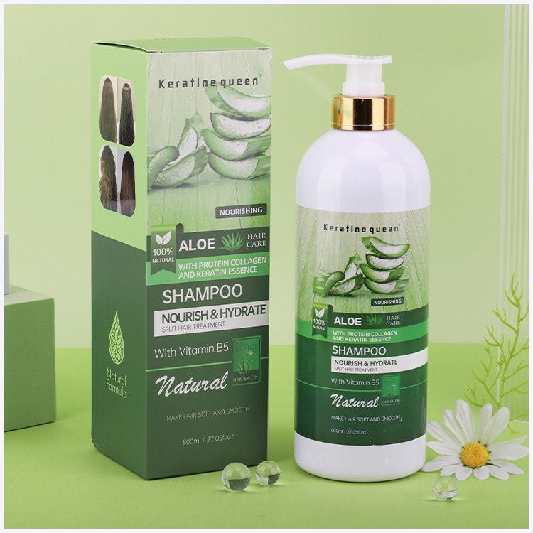 Shampo flokësh me aloe vera