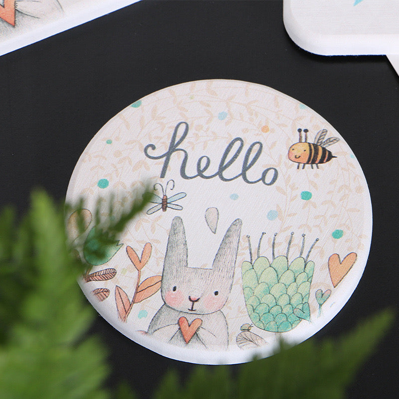 Tapet dekorativ me lepur