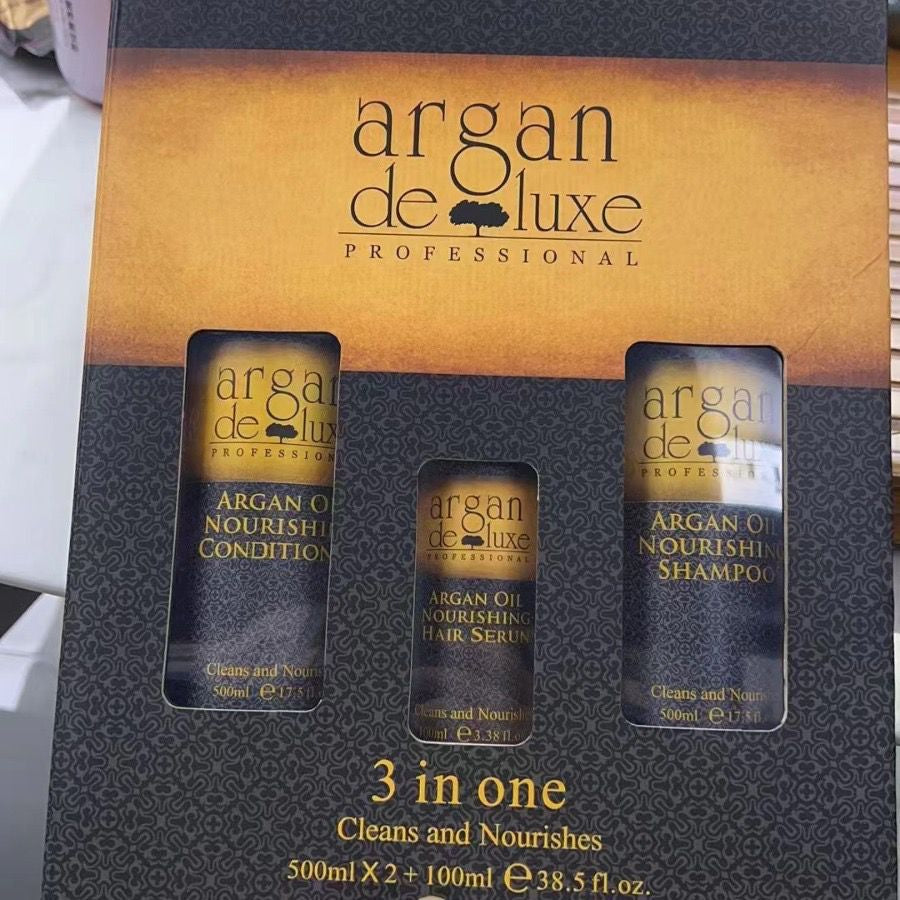 Set me shampo/ condition/ serum argani 3n1