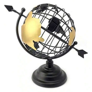 Glob metalik me detaje gold masa e vogël