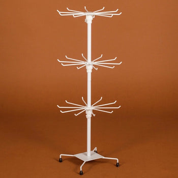 Nderëse rrobash metalike vertikale me 3 nivele, e qëndrueshme dhe praktike për tharje rrobash