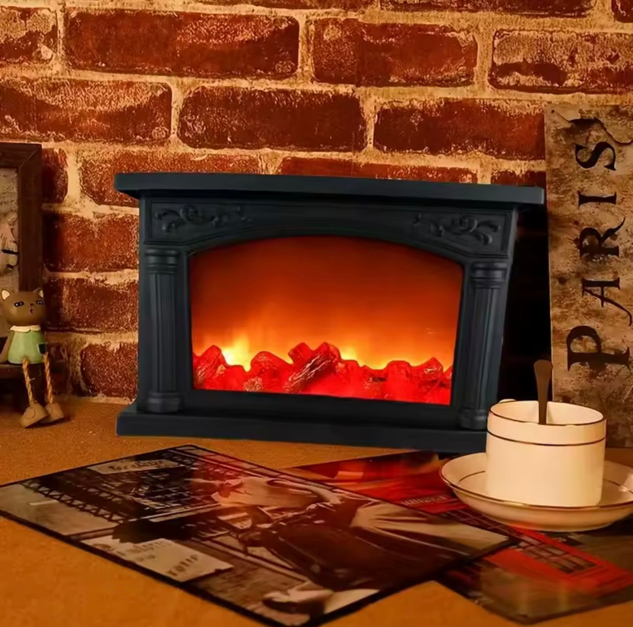 Oxhak Led me flakë, katrore me korrniza të zeza