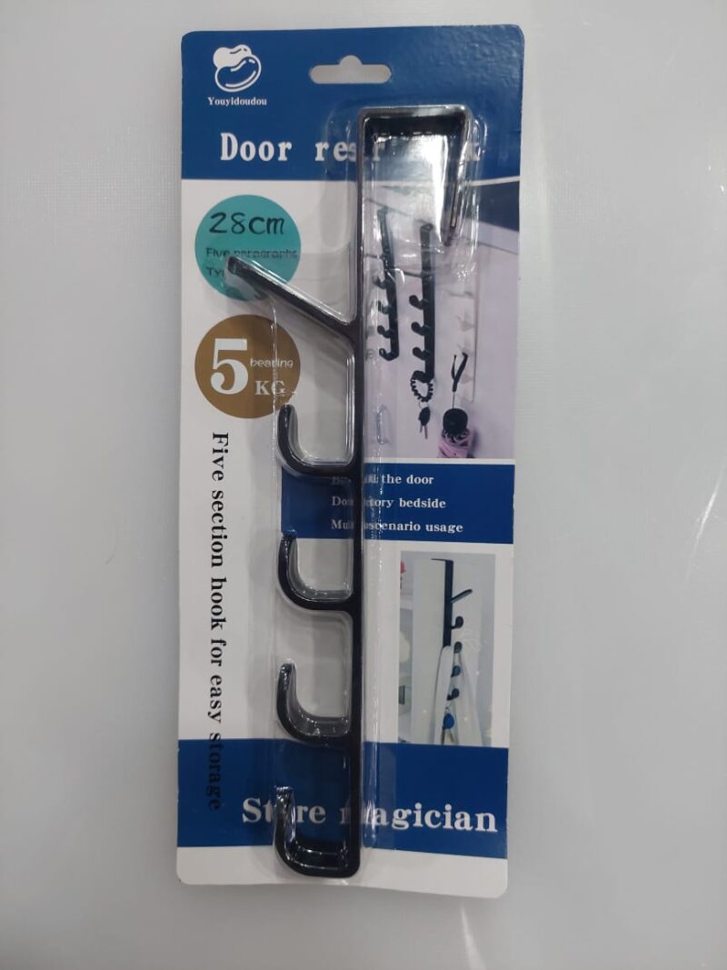 Varëse rrobash me 5 hapësira për tu varur tek dera