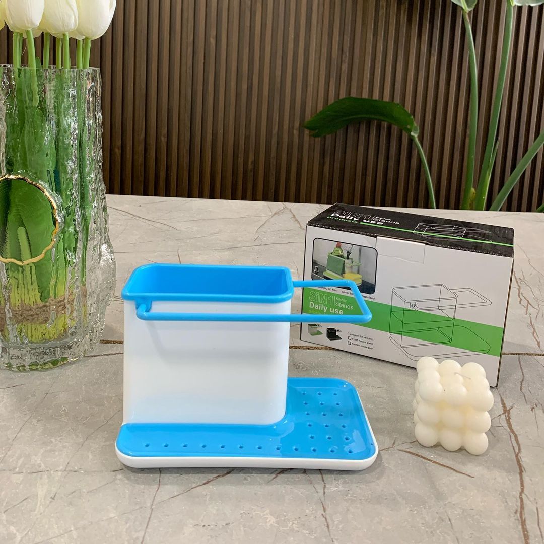 Mbajtese per detergjentin e eneve, lecken e pastrimit dhe sfungjerin e eneve