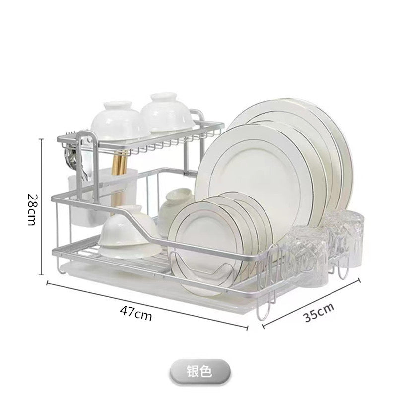 Mbajtëse metalike për pjata dhe gota