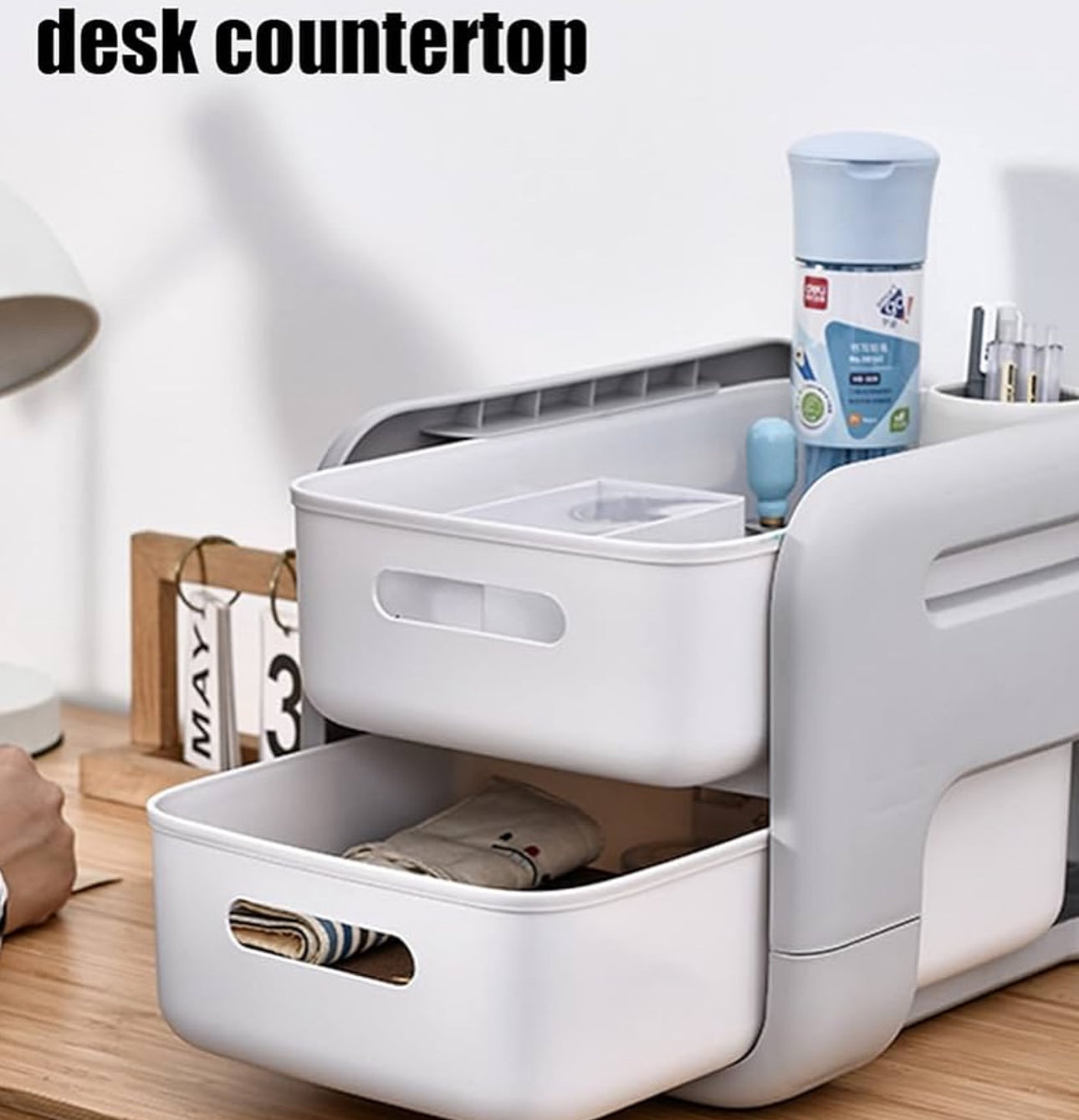 Organizuese multifunksionale plastike me dy kate