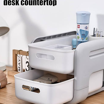 Organizuese multifunksionale plastike me dy kate