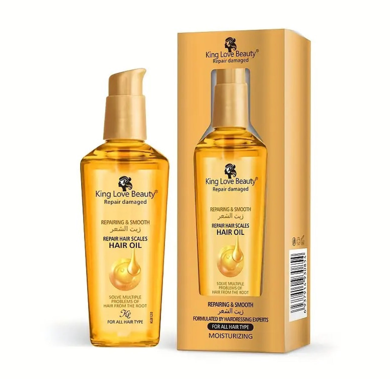 Vaj riparues për flokët King Love Beauty