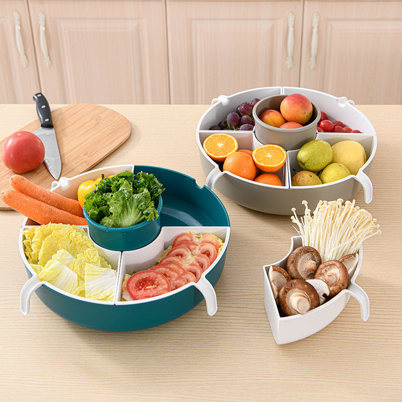 Organizues kuzhine me 5 hapësira plastike