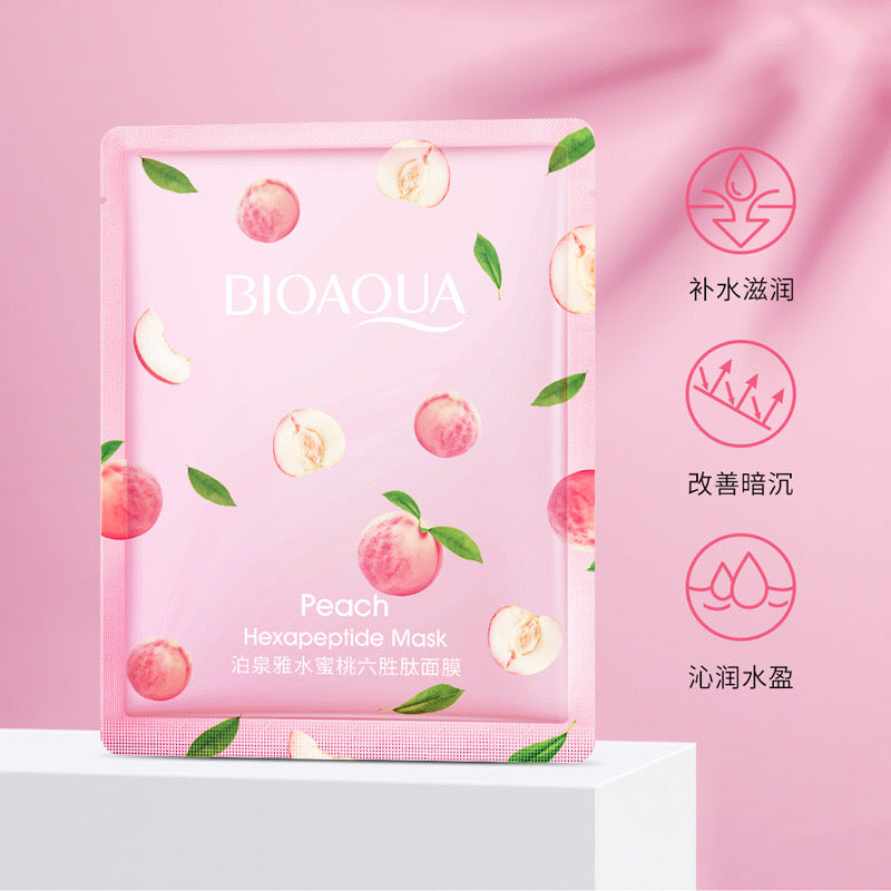 Peach mask Bioaqua