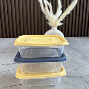 Set tasa plastike x3