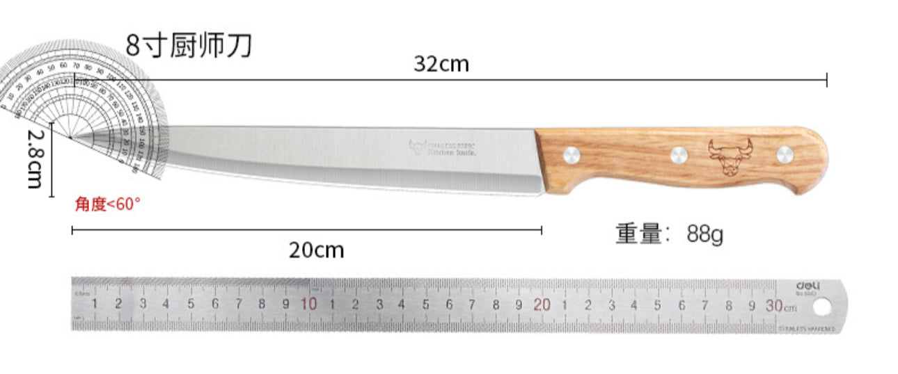 Thikë druri për kuzhinën Buffalo