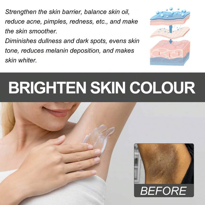 Krem zbardhues për trupin 50 gr