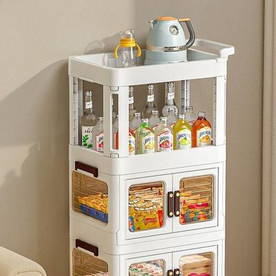 Raft plastik organizues me 2 sirtare + 2 kate