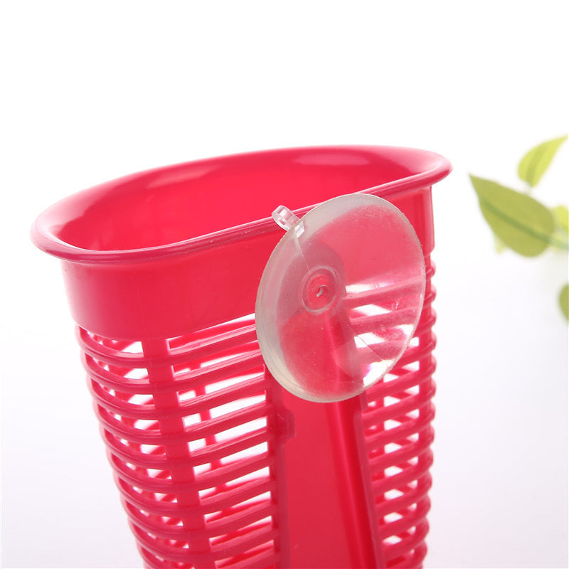 Organizuese plastike me ngjitje me vakum për aksesorët e kuzhinës