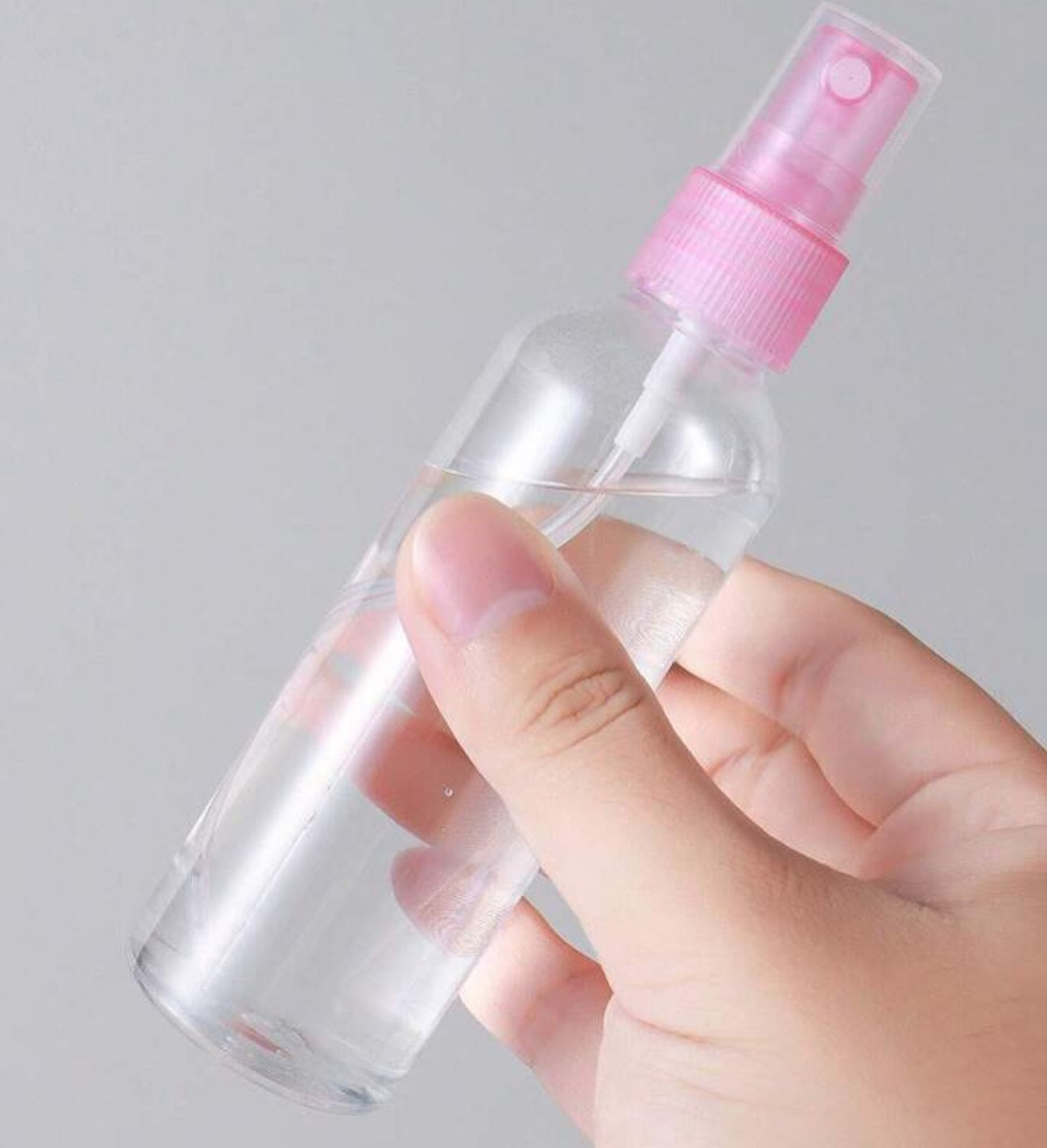 Set me 2 shishe me spurcim për udhëtime ose mbushje parfumesh