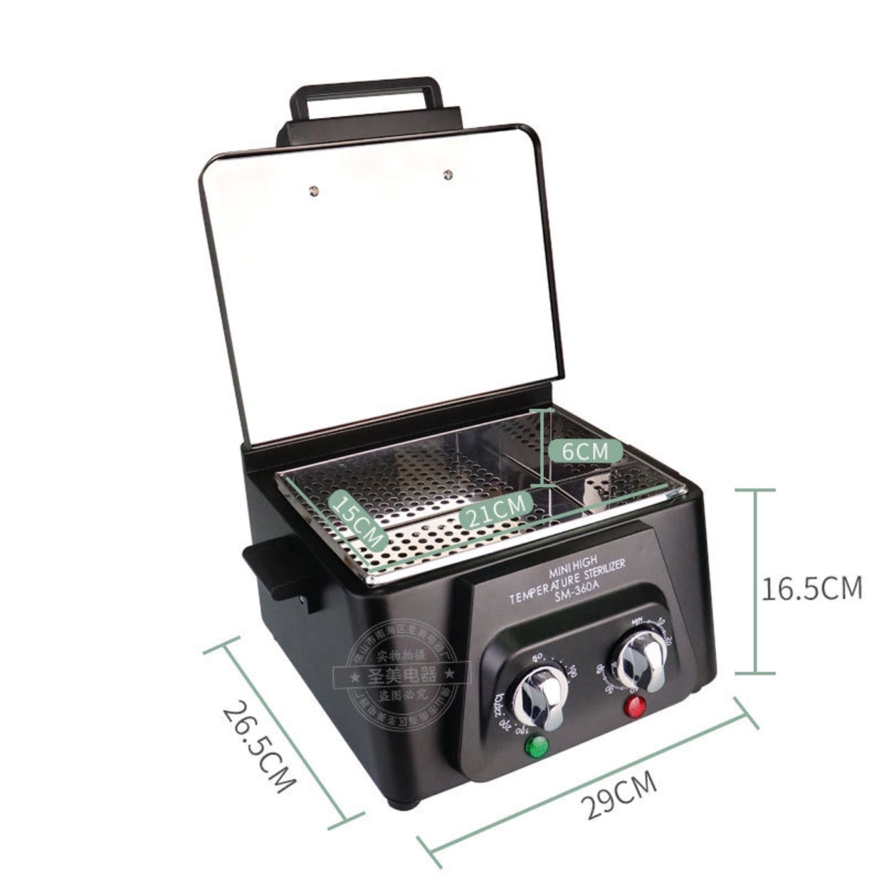 Sterilizues për aksesorët e thonjëve