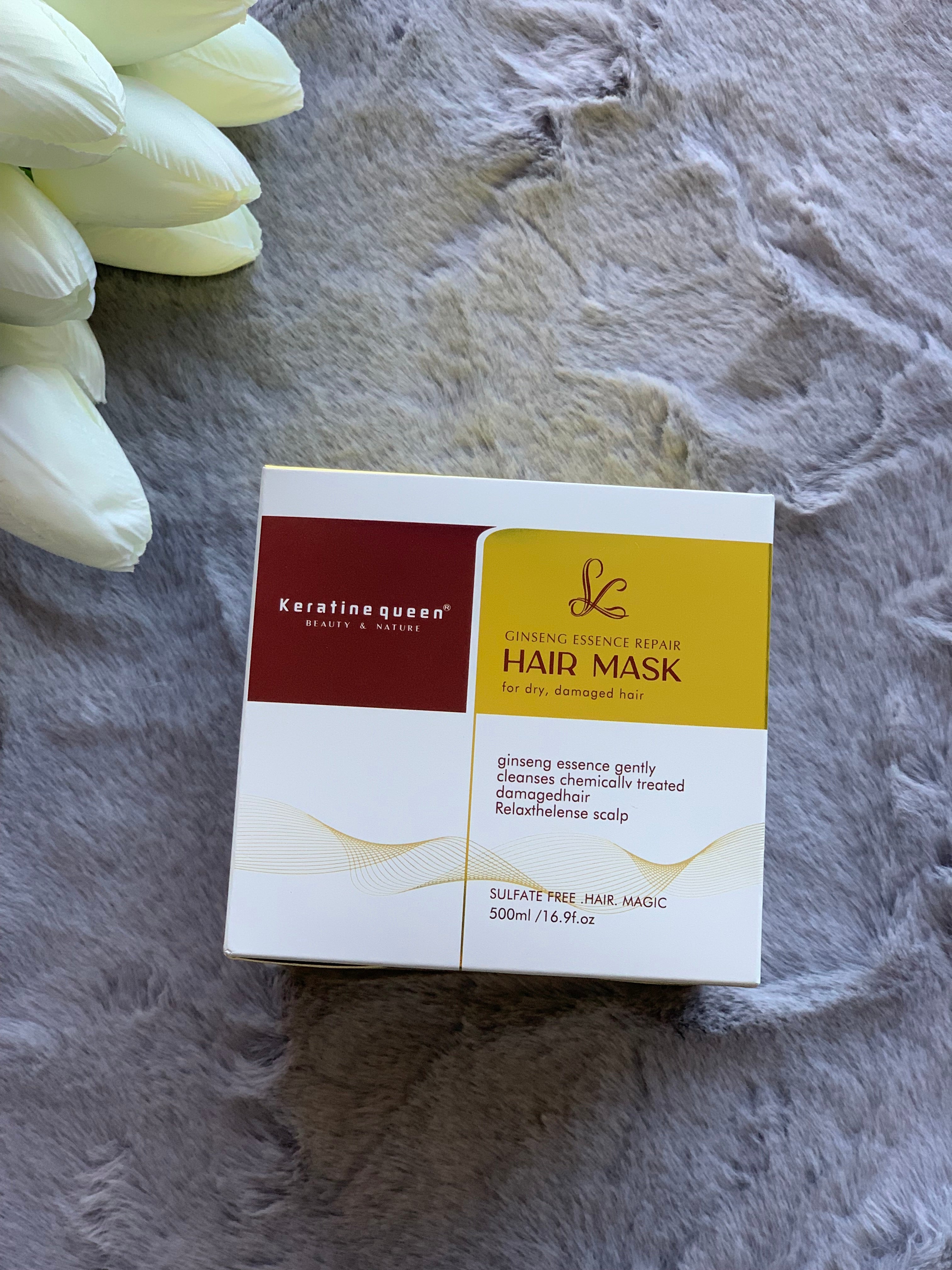 Maskë për flokët me xhinxher