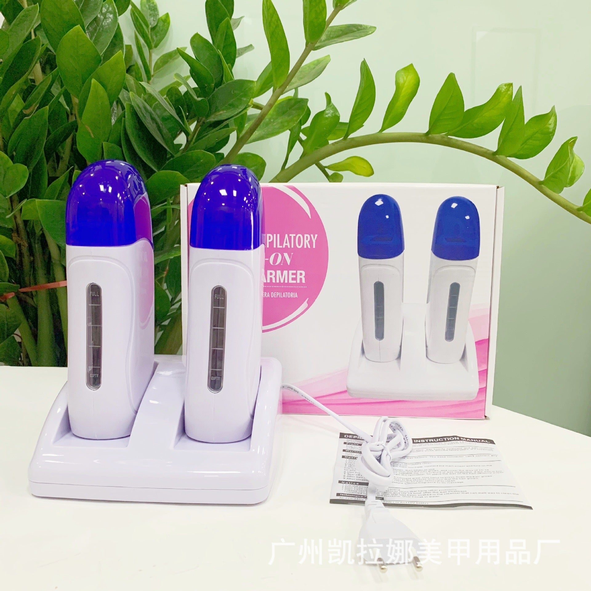 Ngrohës dysh për nxehjen e dyllit Roll On