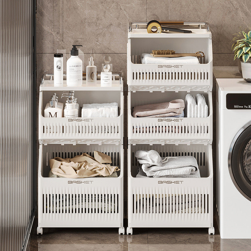 Raft organizues me 3 shporta dhe me doreza inoksi