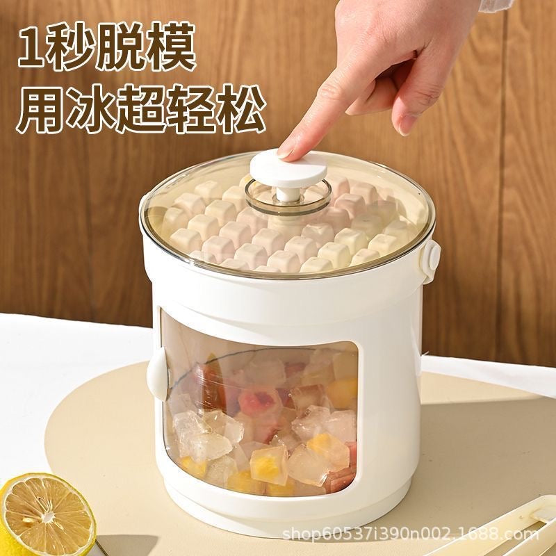 Formë akulli portative në formë kutie rrethore