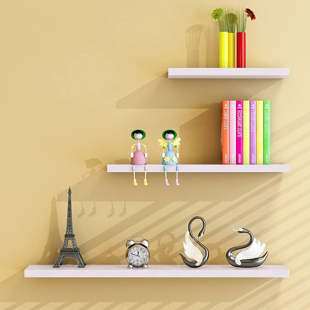 Raft druri me montim në mur me 3 përmasa të ndryshme