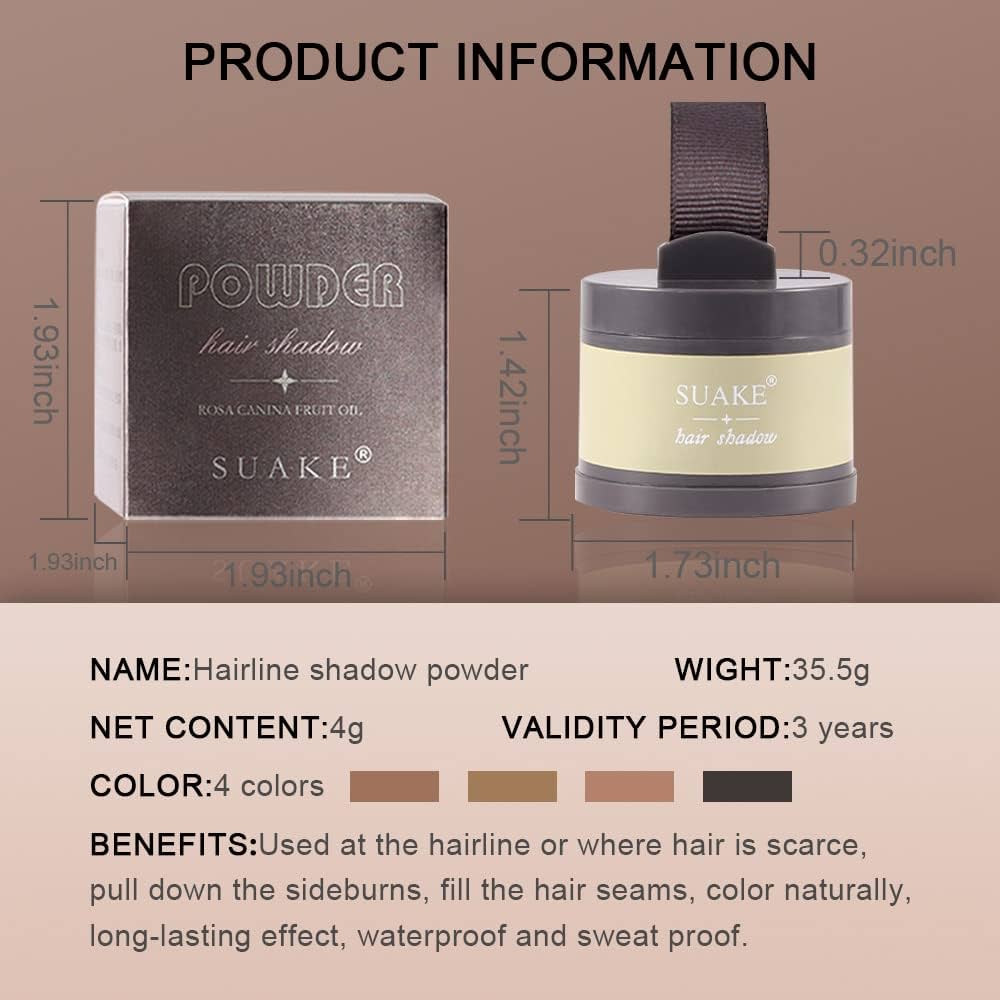 Pudër për flokë të rralla