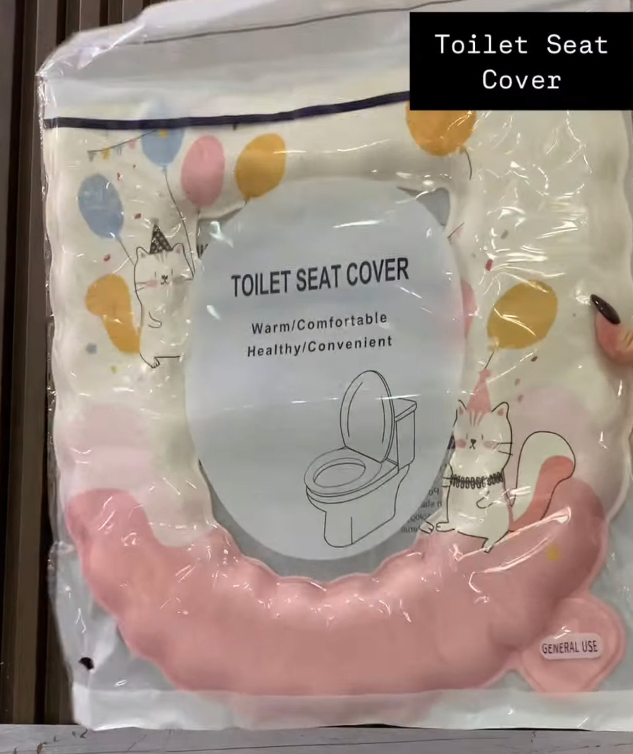 Mbrojtëse foam waterproof për tualetin me figura të ndryshme